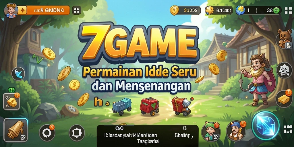 Gameplay Idle menarik di 7GAME dengan manajemen sumber daya yang menyenangkan.