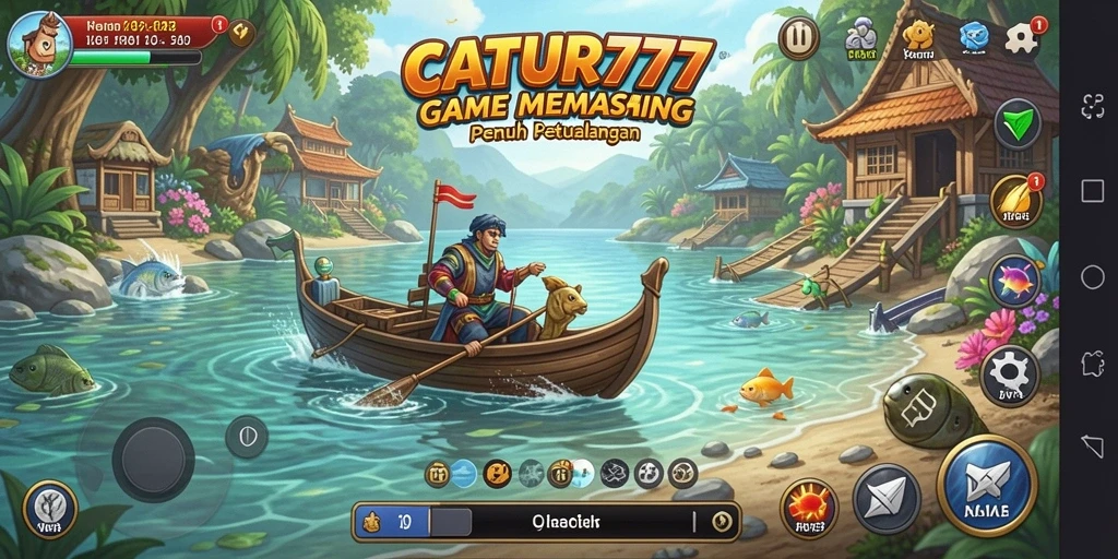 Tangkapan ikan yang menawan dalam gameplay CATUR777.