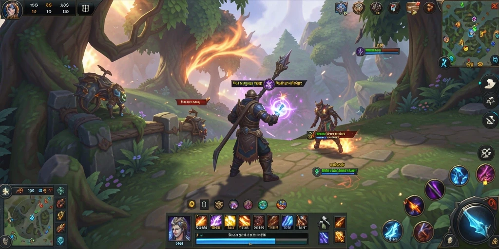 Screenshot gameplay D06 menampilkan petualangan epik dalam dunia MMORPG.