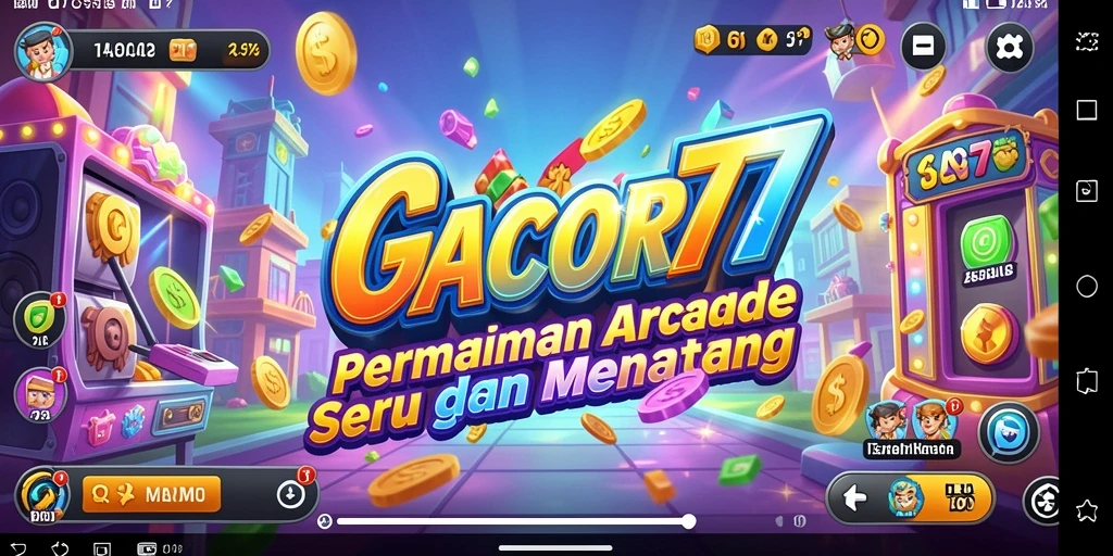Tampilan gameplay GACOR77 yang seru dan penuh tantangan.