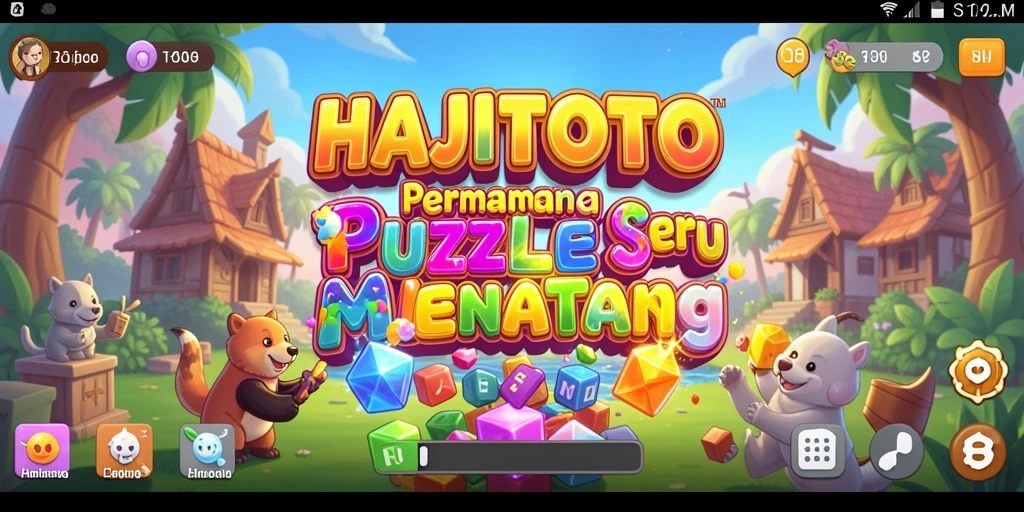 Tampilan menarik dari gameplay <strong>HAJITOTO</strong> saat menyelesaikan teka-teki.