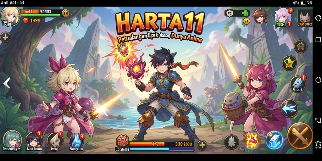 Tangkapan layar menarik dari gameplay HARTA11 yang penuh aksi.
