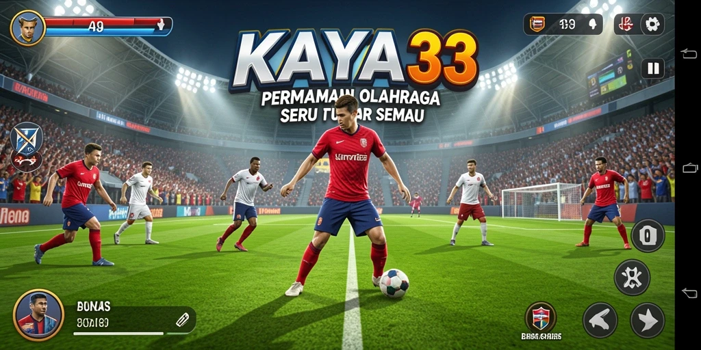 Tampilan gameplay seru dalam KAYA33 dengan berbagai cabang olahraga.