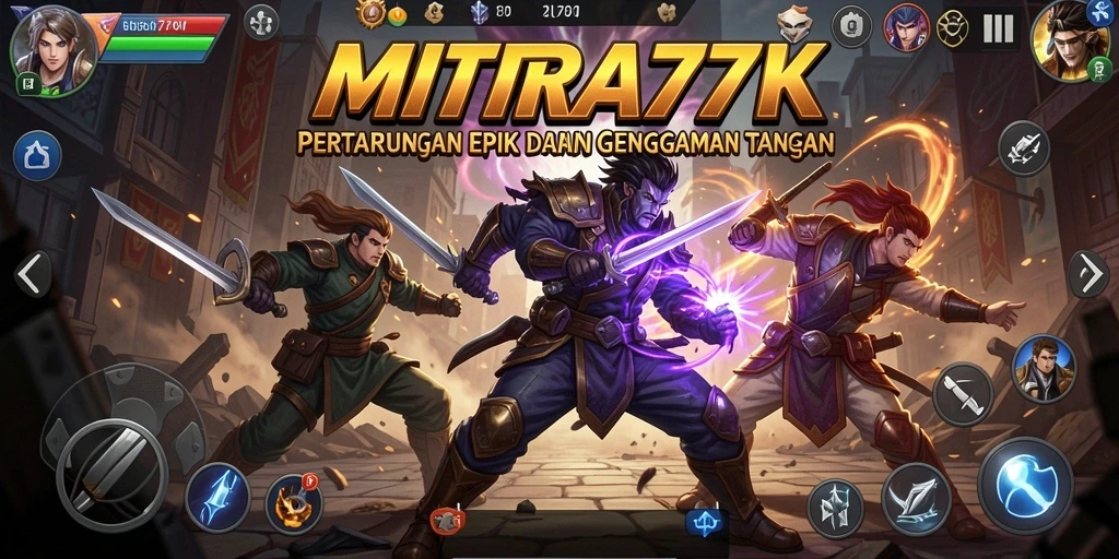 Gambaran menarik dari pertarungan seru dalam MITRA77.