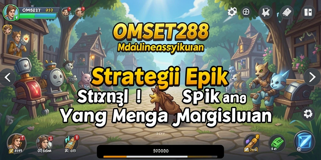 Gambaran aksi seru dalam gameplay OMSET288 strategi.